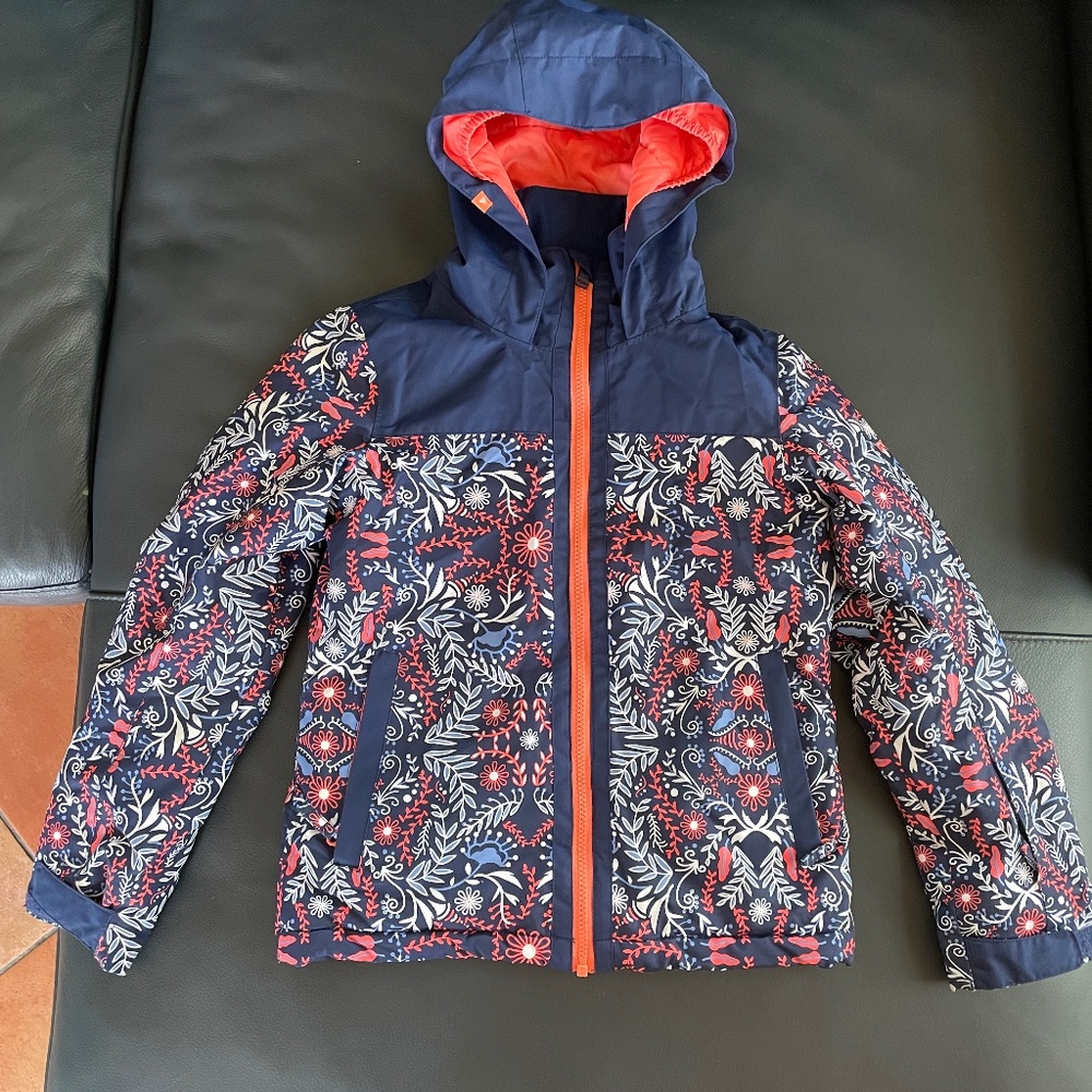 Girl's Size 10M Roxy Jetty Girl Insulated Snow Jacket